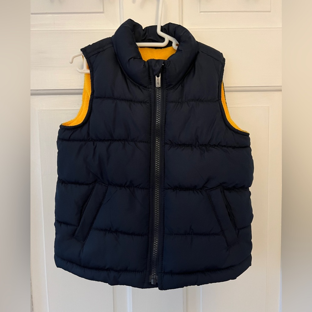 Toddler heavyweight puffer vest